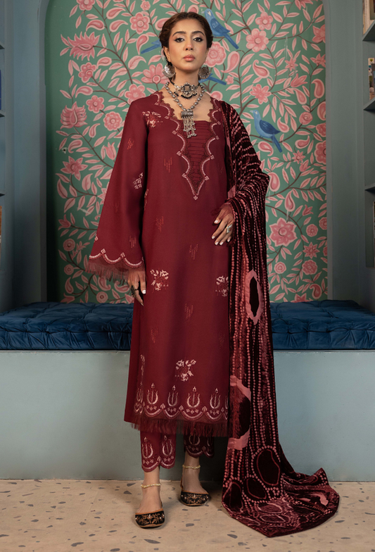 Humdum | Zouq 25 | D01 - Ladies Clothes - Maria Faisal