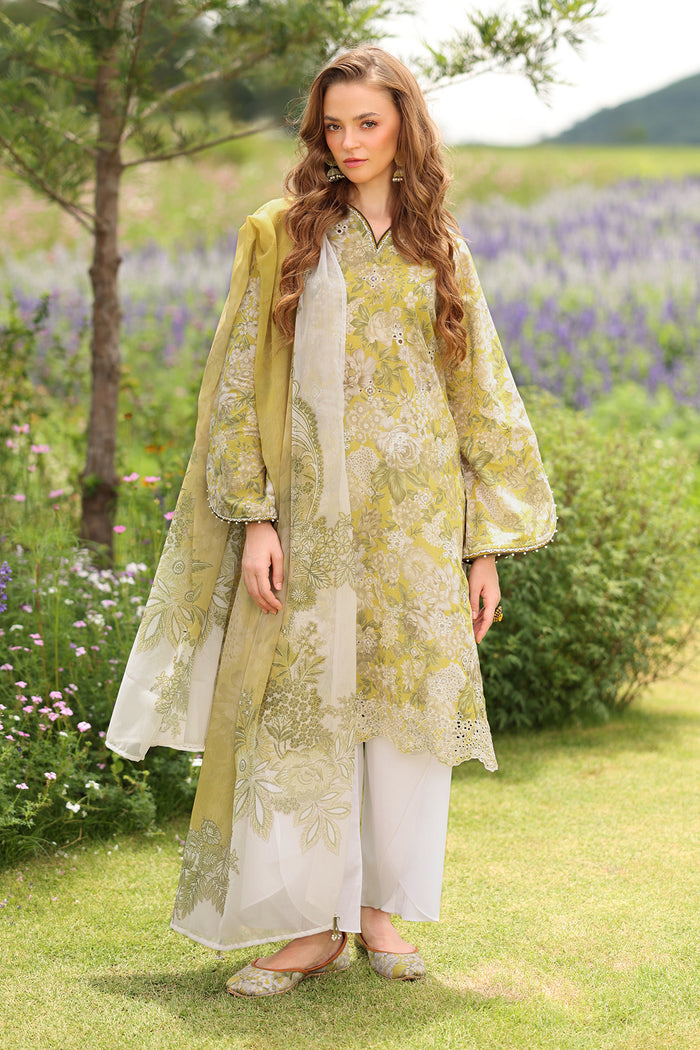 Baroque | Luxury Pret Summer | UF-4229 - Luxury Dress - available at Maria Faisal in UK and USA.