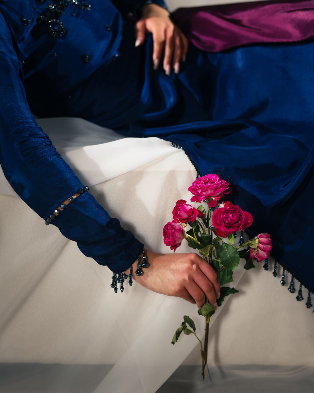 Vasal | Zyra Luxe Pret 26 | Sapphire drift - Ladies Clothes - Maria Faisal