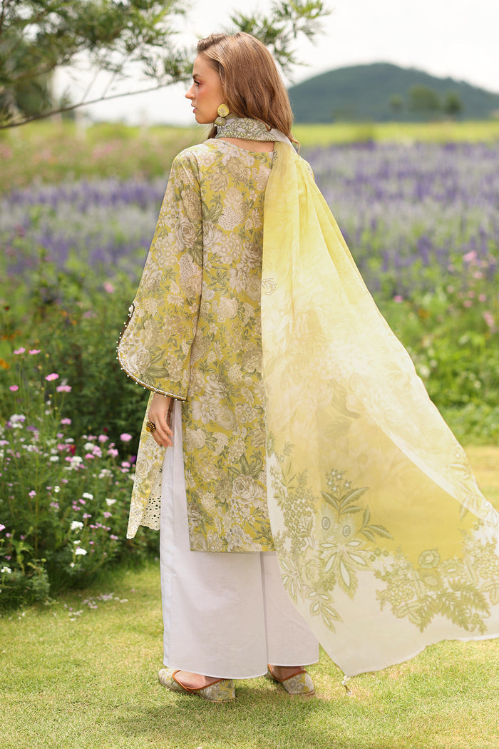 Baroque | Luxury Pret Summer | UF-4229 - Luxury Dress - available at Maria Faisal in UK and USA.