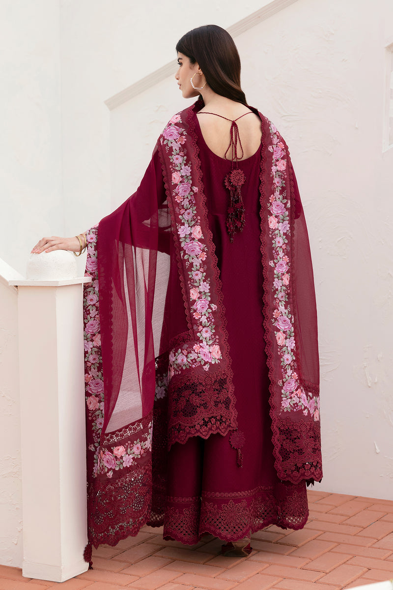 Baroque | Eid Lawn 26 | EL-D05 - Luxury Dress - available at Maria Faisal in UK and USA.