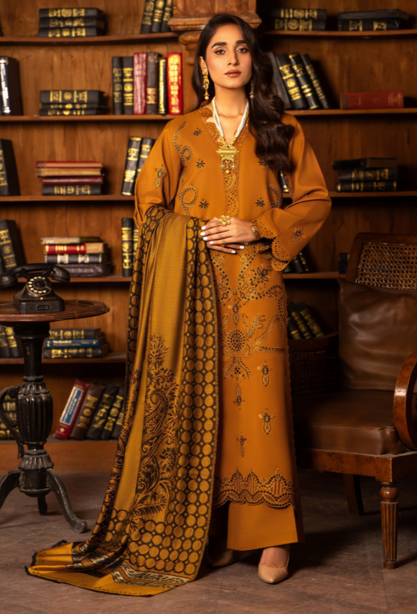 Humdum | Aaima 25 | D02 - Ladies Clothes - Maria Faisal