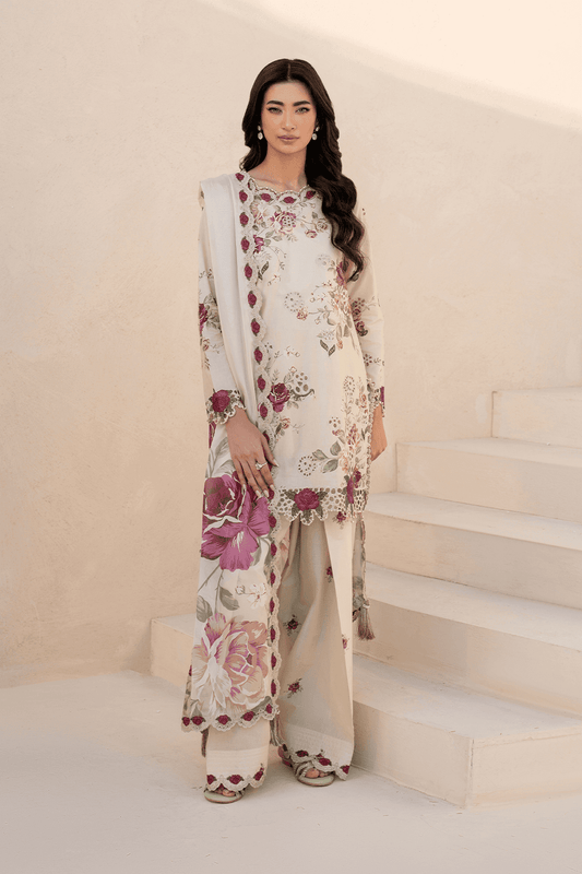 Iznik | Festive Lawn 25 | EFL-05 by Maria Faisal - Registered Vendor of : Iznik - type : Ladies Clothes - 100% original wedding dresses