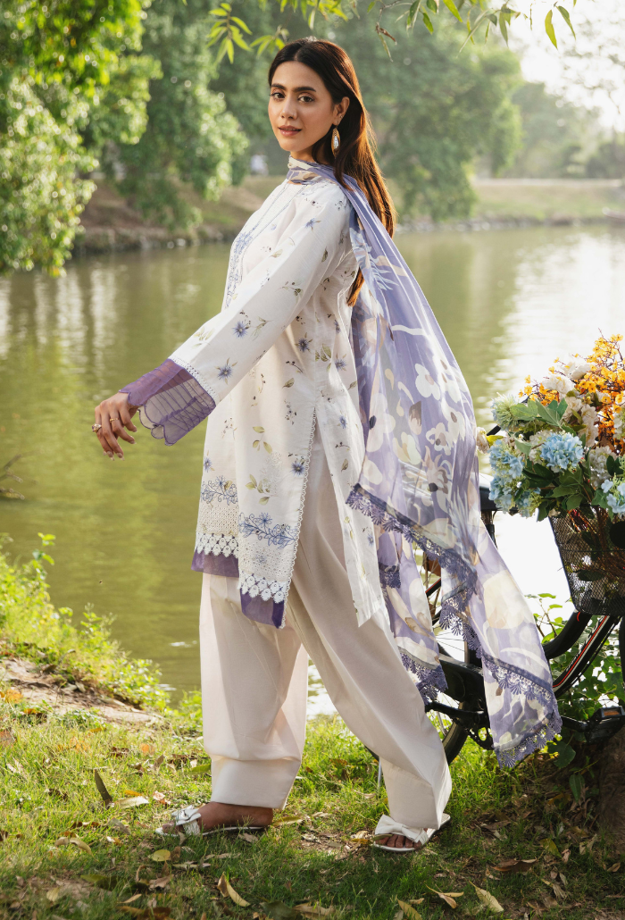 Hum Dum | Summer Breeze 25 | D03 by Maria Faisal - Registered Vendor of : Hum Dum - type : Ladies Clothes - 100% original wedding dresses
