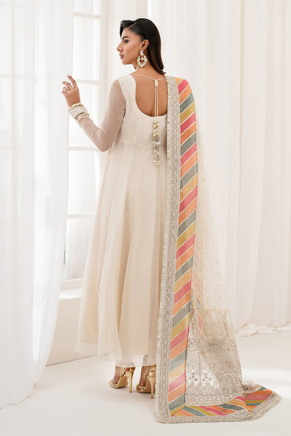 Baroque | Luxury Pret 25 | EMBROIDERED CHIFFON PR-1098 - Ladies Clothes - Maria Faisal