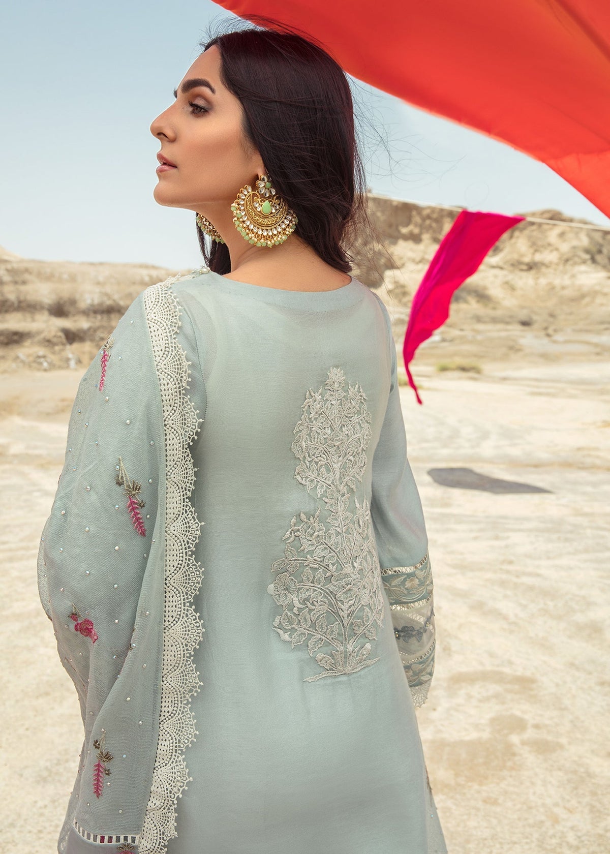 Saira Shakira | Luxury Pret | Seafoam