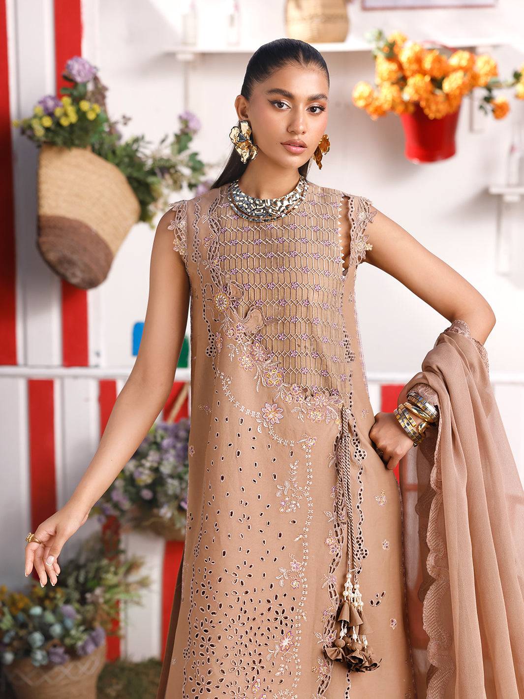 Bin Ilyas | Carnival Summer Edit 25 | 34 - A by Maria Faisal - Registered Vendor of : Bin Ilyas - type : Ladies Clothes - 100% original wedding dresses