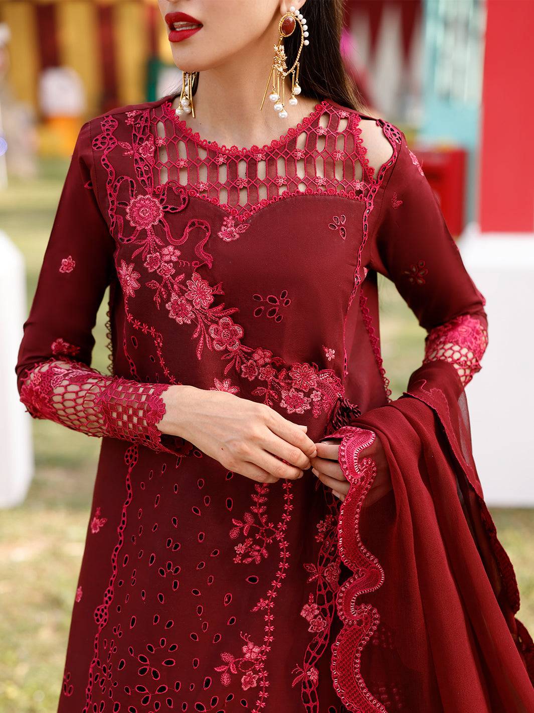 Bin Ilyas | Carnival Summer Edit 25 | 34 - B by Maria Faisal - Registered Vendor of : Bin Ilyas - type : Ladies Clothes - 100% original wedding dresses