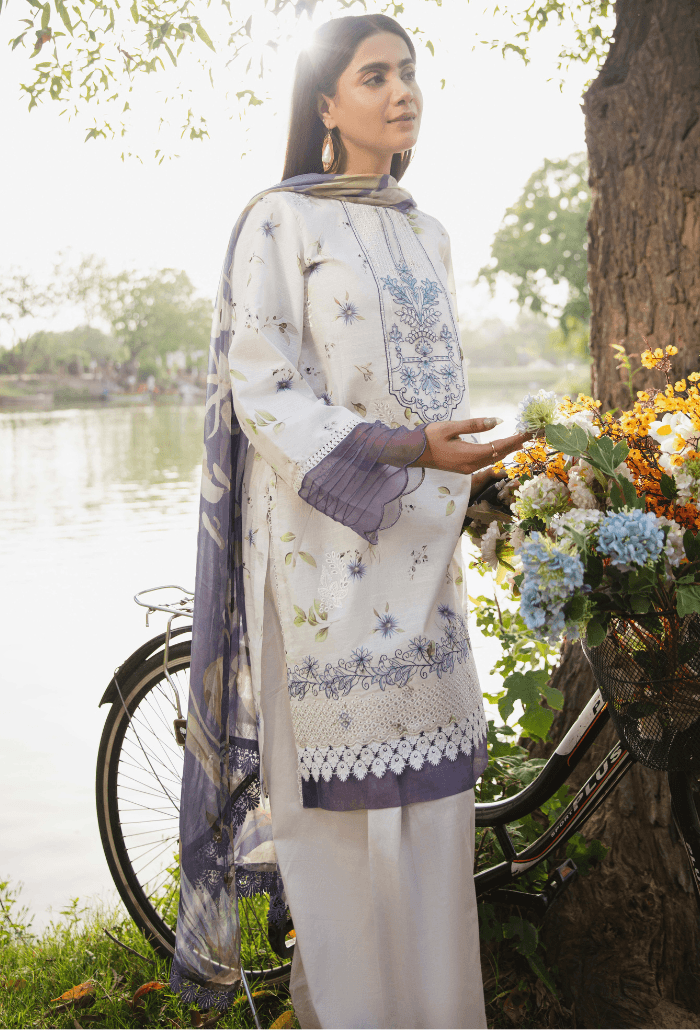 Hum Dum | Summer Breeze 25 | D03 by Maria Faisal - Registered Vendor of : Hum Dum - type : Ladies Clothes - 100% original wedding dresses
