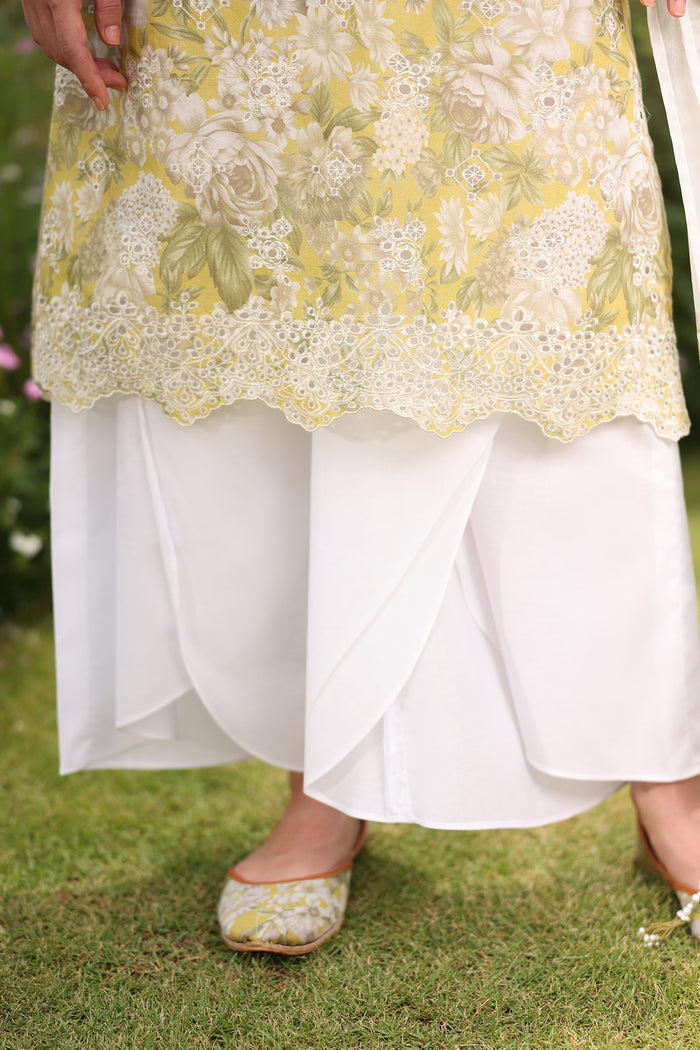 Baroque | Luxury Pret Summer | UF-4229 - Luxury Dress - available at Maria Faisal in UK and USA.