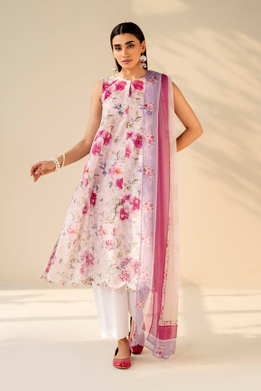 Baroque | Luxury Pret Summer | UF-4276 - Luxury Dress - available at Maria Faisal in UK and USA.