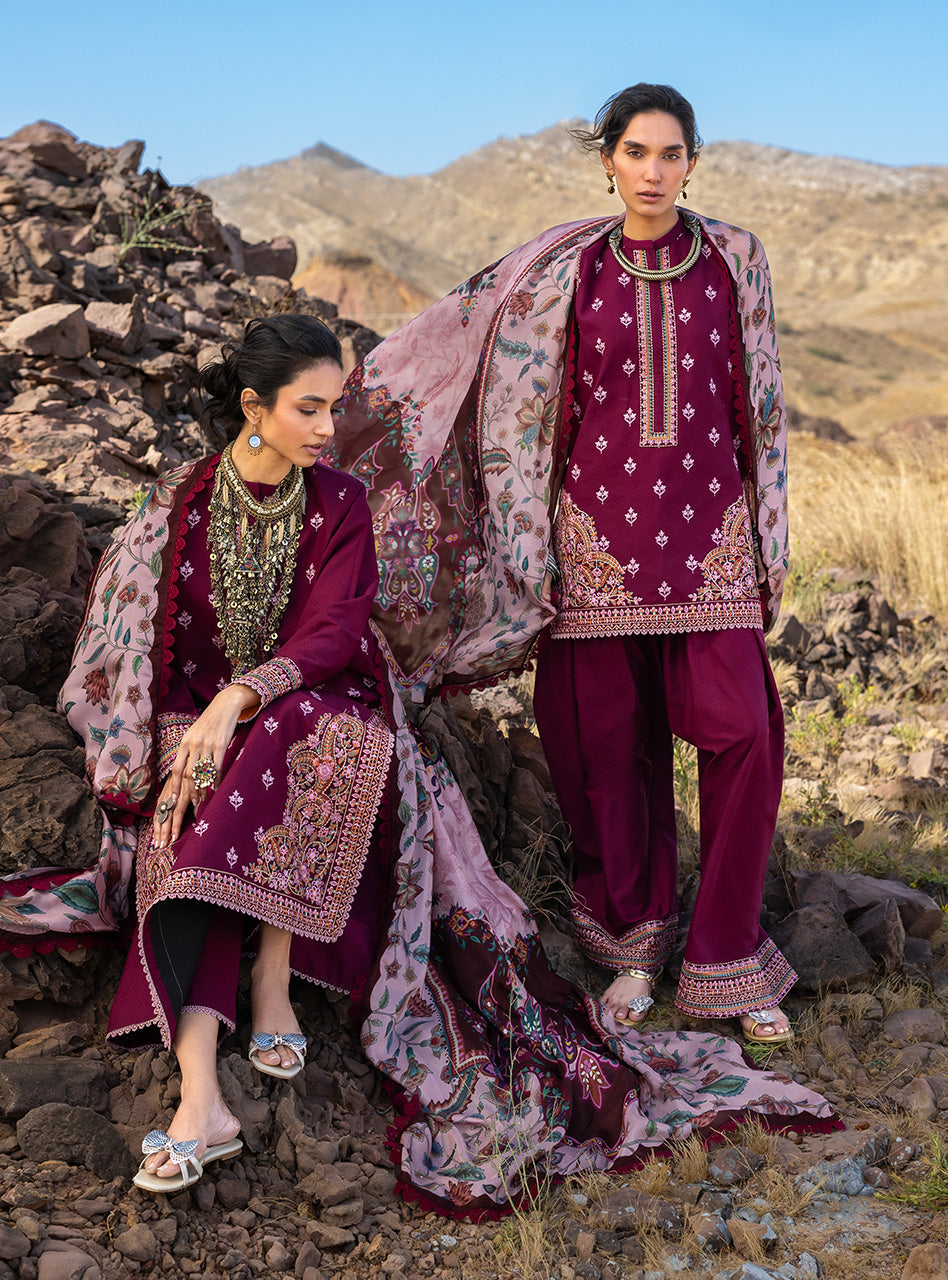 Zainab Chottani | Spring Summer Lawn 26 | Aylin - Luxury Dress - available at Maria Faisal in UK and USA.