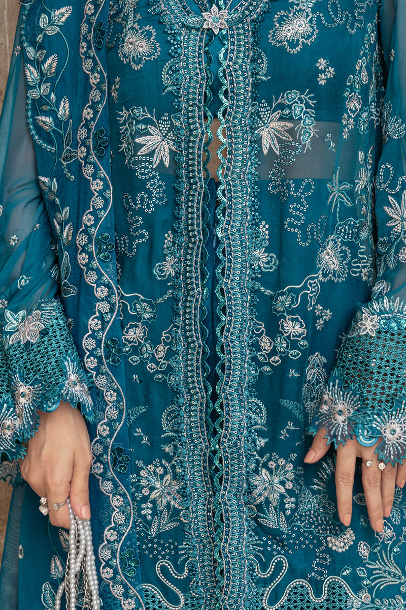 Qalamkar | Chiffon Edit | WC-04 NESSA - Ladies Clothes - Maria Faisal