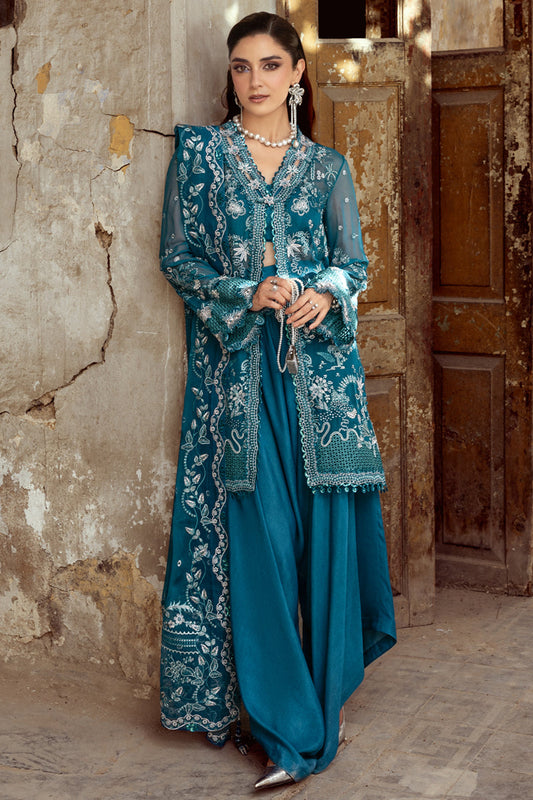 Qalamkar | Chiffon Edit | WC-04 NESSA - Ladies Clothes - Maria Faisal