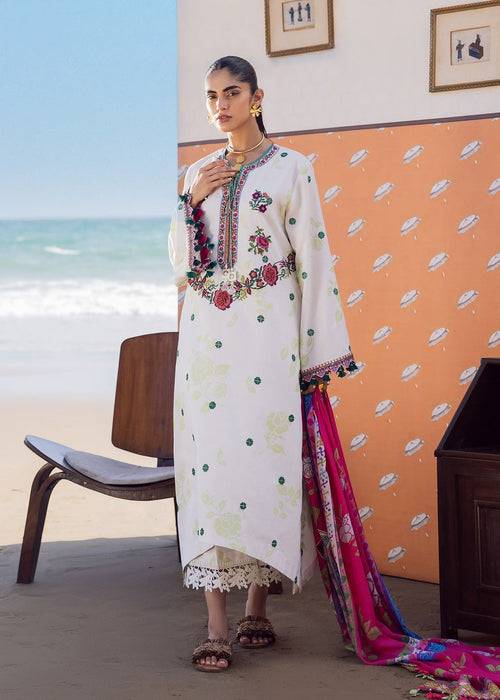 Sadaf Fawad Khan | Siraa Lawn 25 | Rosa by Maria Faisal - Registered Vendor of : Sadaf Fawad Khan - type : Ladies Clothes - 100% original wedding dresses