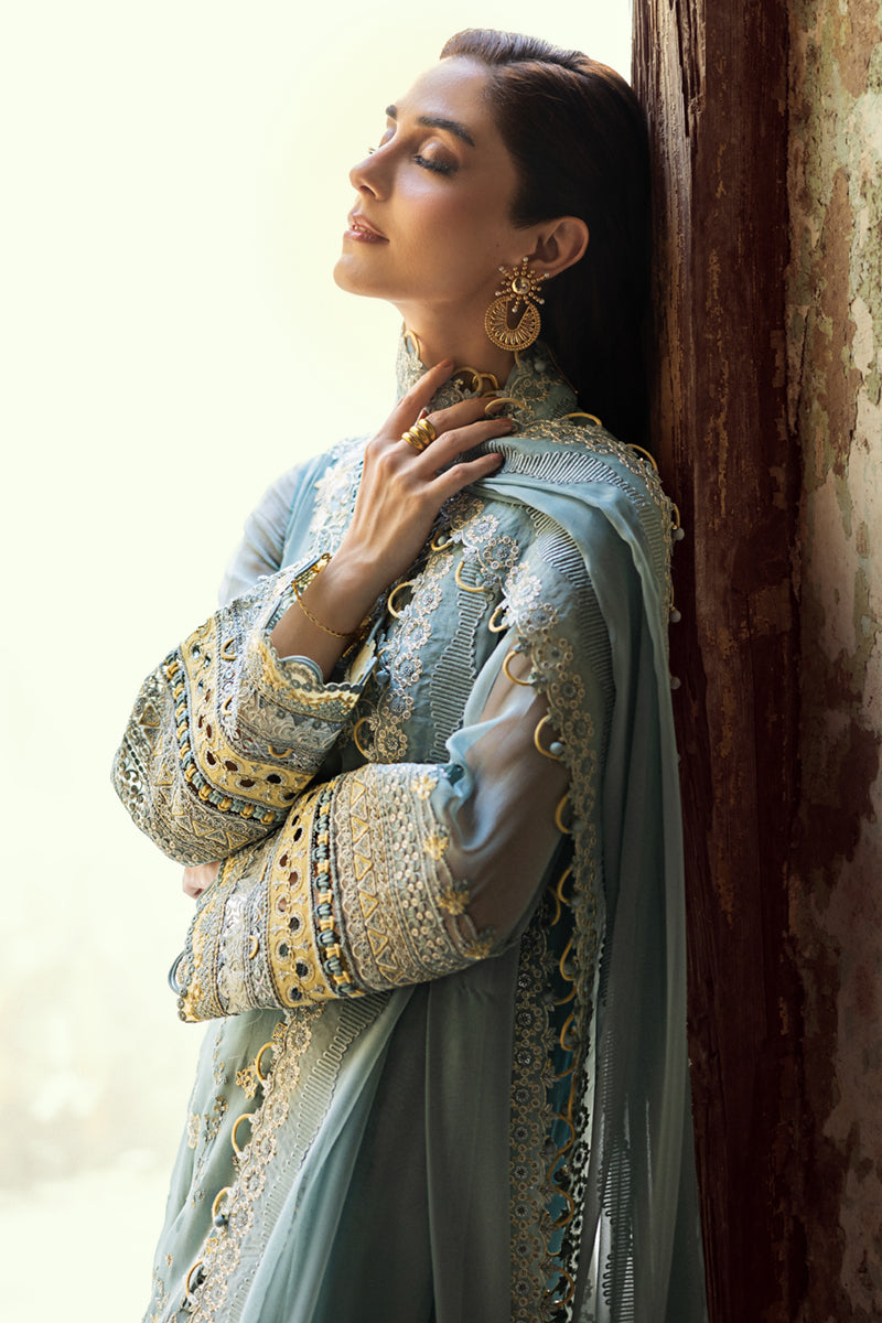 Qalamkar | Chiffon Edit | WC-08 VEVIN - Ladies Clothes - Maria Faisal