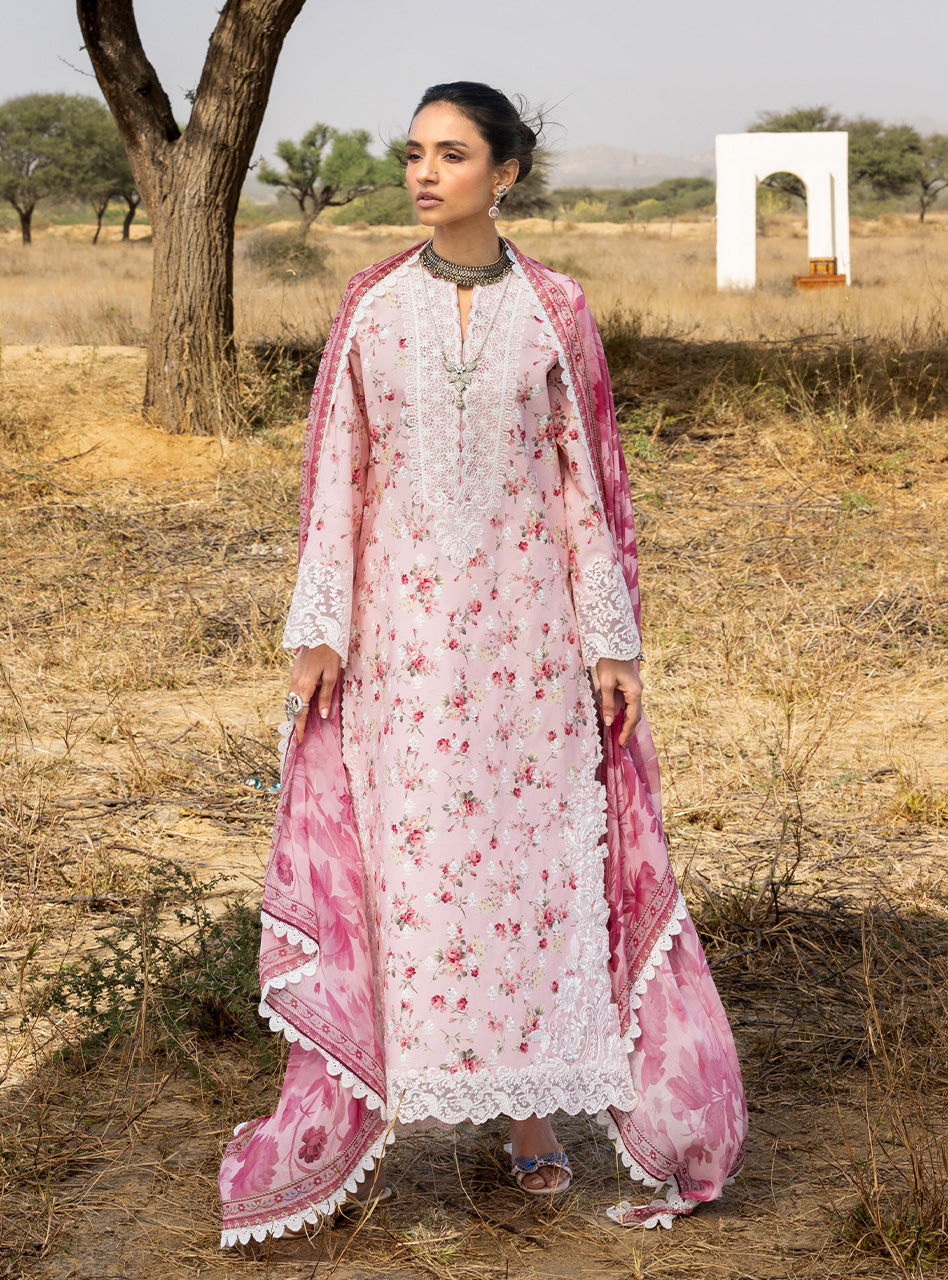 Zainab Chottani | Spring Summer Lawn 26 | Zimal - Luxury Dress - available at Maria Faisal in UK and USA.