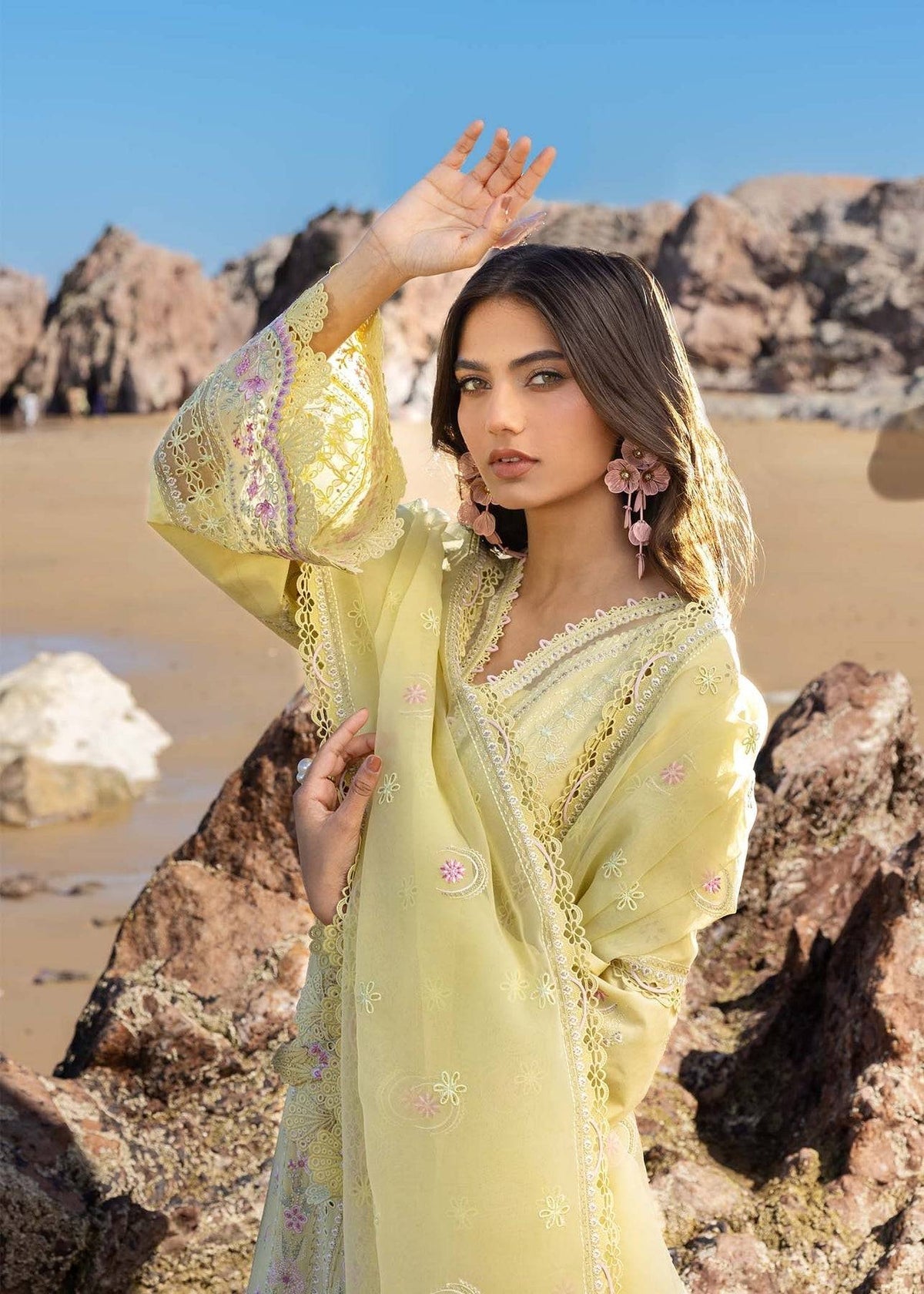 Akbar Aslam | Mare Lawn Edit 25 | Solara by Maria Faisal - Registered Vendor of : Akbar Aslam - type : Ladies Clothes - 100% original wedding dresses