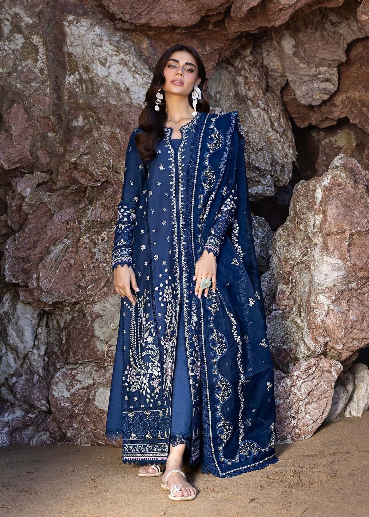 Akbar Aslam | Mare Lawn Edit 25 | Eilara by Maria Faisal - Registered Vendor of : Akbar Aslam - type : Ladies Clothes - 100% original wedding dresses