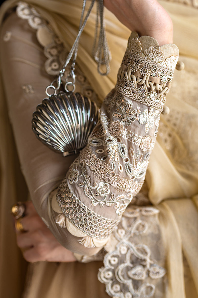 Qalamkar | Chiffon Edit | WC-07 HEELA - Ladies Clothes - Maria Faisal