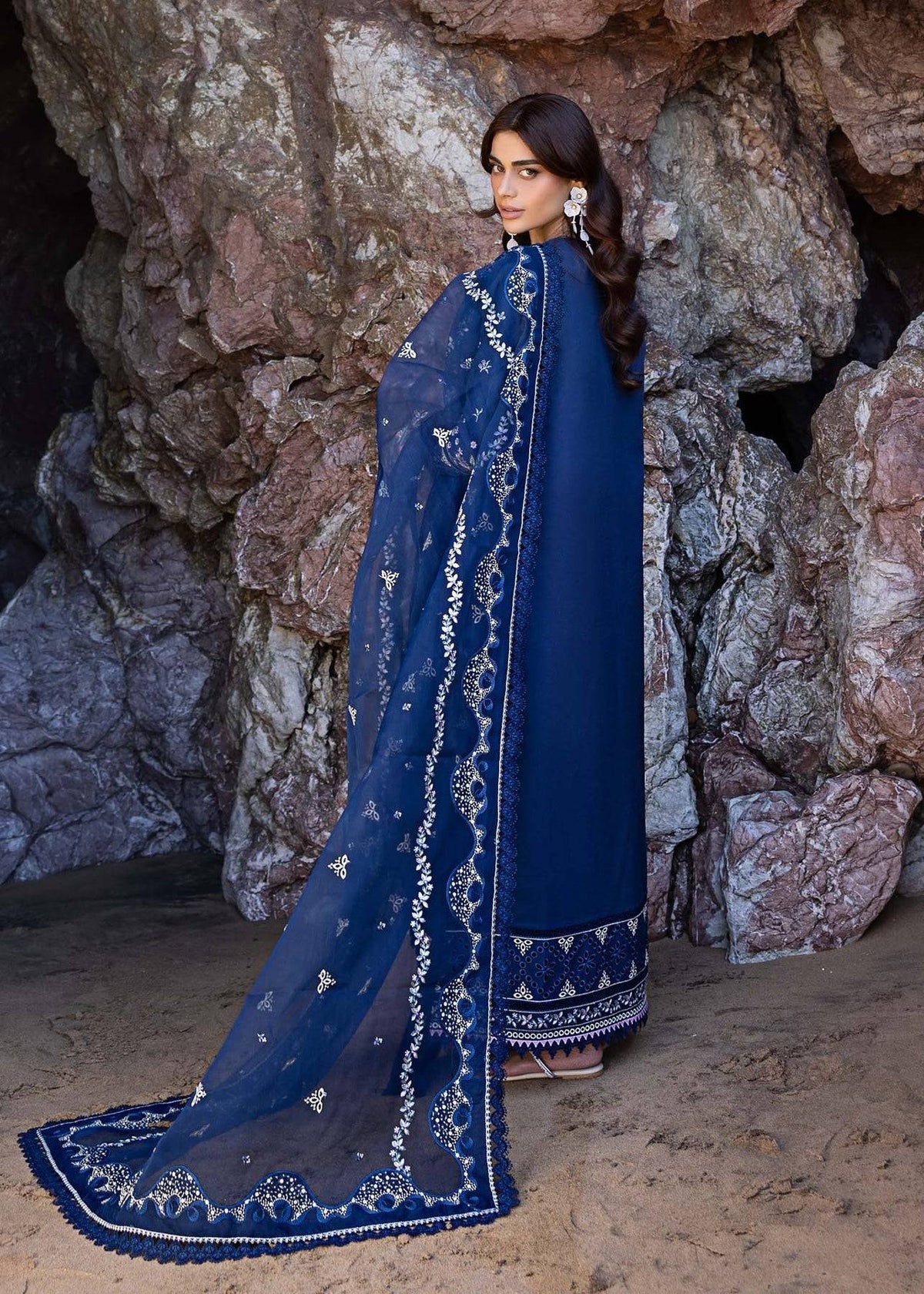 Akbar Aslam | Mare Lawn Edit 25 | Eilara by Maria Faisal - Registered Vendor of : Akbar Aslam - type : Ladies Clothes - 100% original wedding dresses