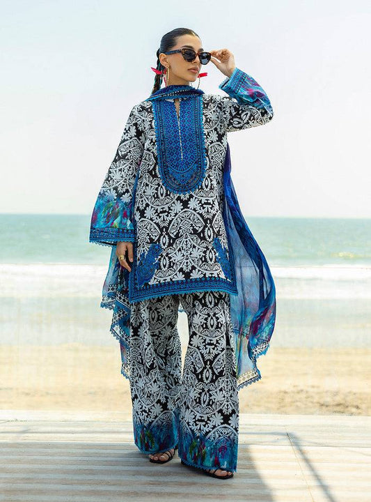 Zainab Chottani | Tahra Lawn 25 | Bella by Maria Faisal - Registered Vendor of : Zainab Chottani - type : Ladies Clothes - 100% original wedding dresses