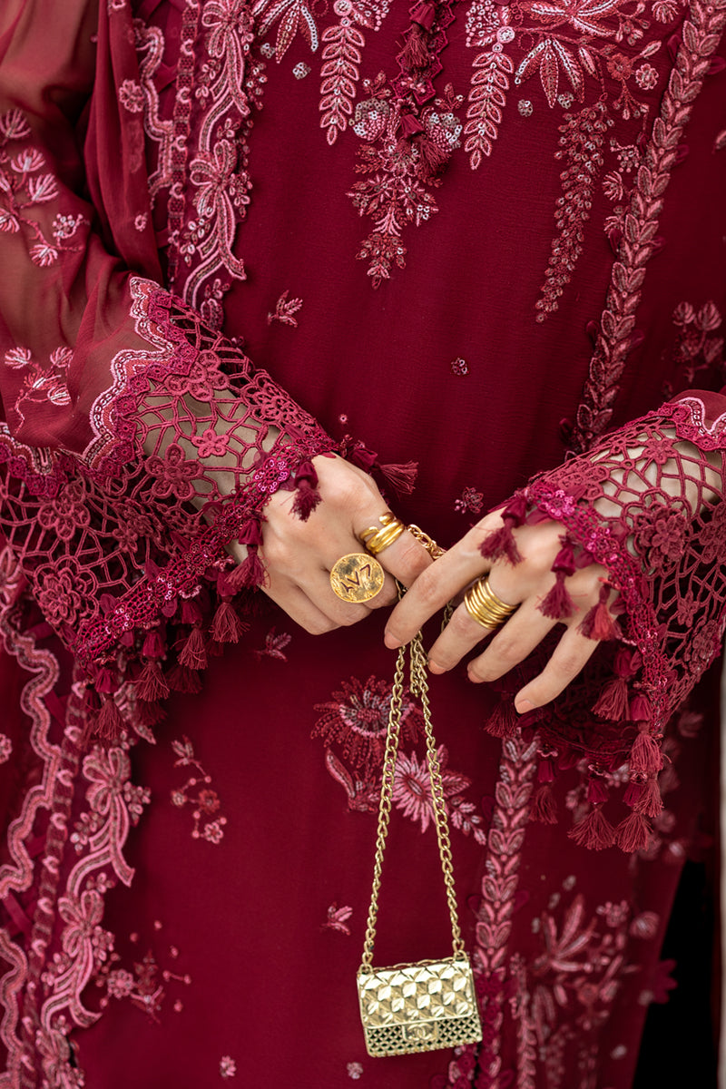 Qalamkar | Chiffon Edit | WC-06 JAYNE - Ladies Clothes - Maria Faisal