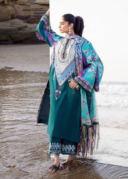 Sadaf Fawad Khan | Siraa Lawn 25 | Surf Gypsy by Maria Faisal - Registered Vendor of : Sadaf Fawad Khan - type : Ladies Clothes - 100% original wedding dresses