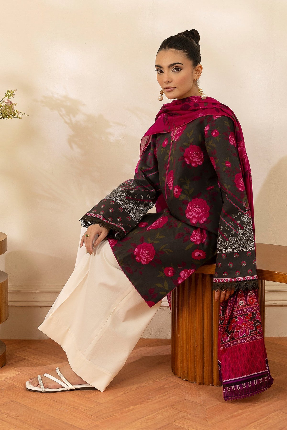 Rajbari | Nissa Exclusive Summer Prints | 02 - Casual Dress - available at Maria Faisal in UK and USA.