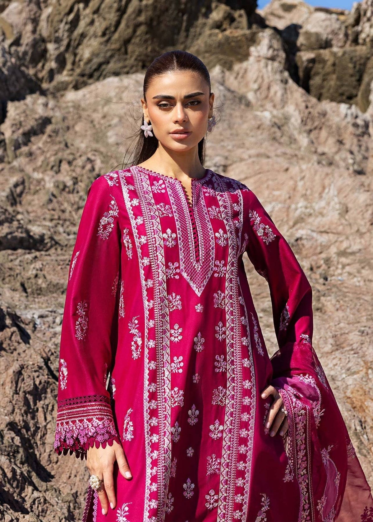 Akbar Aslam | Mare Lawn Edit 25 | Nirvana by Maria Faisal - Registered Vendor of : Akbar Aslam - type : Ladies Clothes - 100% original wedding dresses