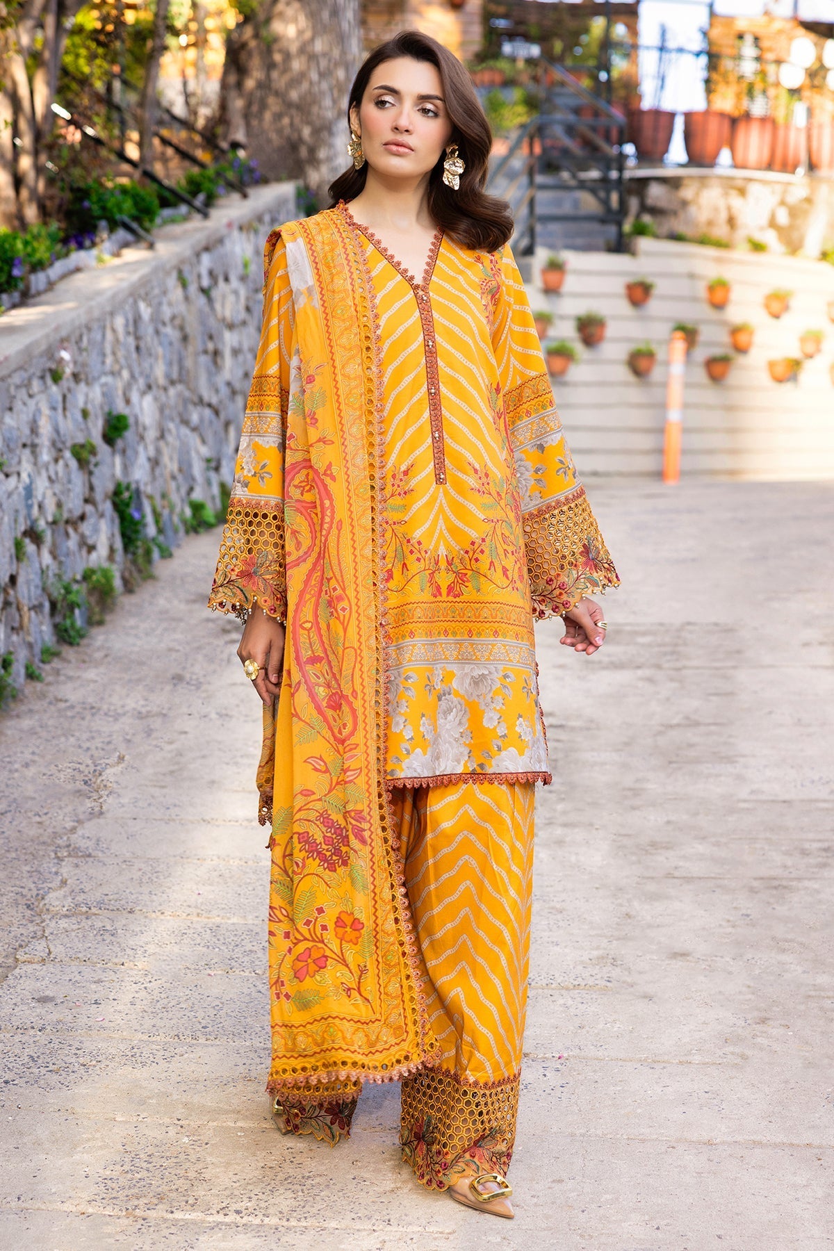 Charizma | Rang e Bahar | VOL 02 CRB6-14 - Luxury Dress - available at Maria Faisal in UK and USA.