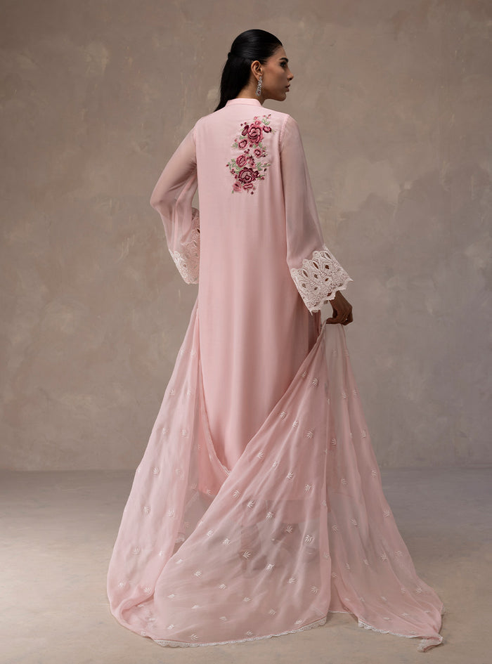 Zainab Chottani | Eid Edit 26 | Rose Luxe - Luxury Dress - available at Maria Faisal in UK and USA.