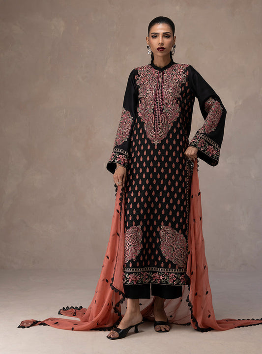 Zainab Chottani | Eid Edit 26 | Imperial Rose - Luxury Dress - available at Maria Faisal in UK and USA.