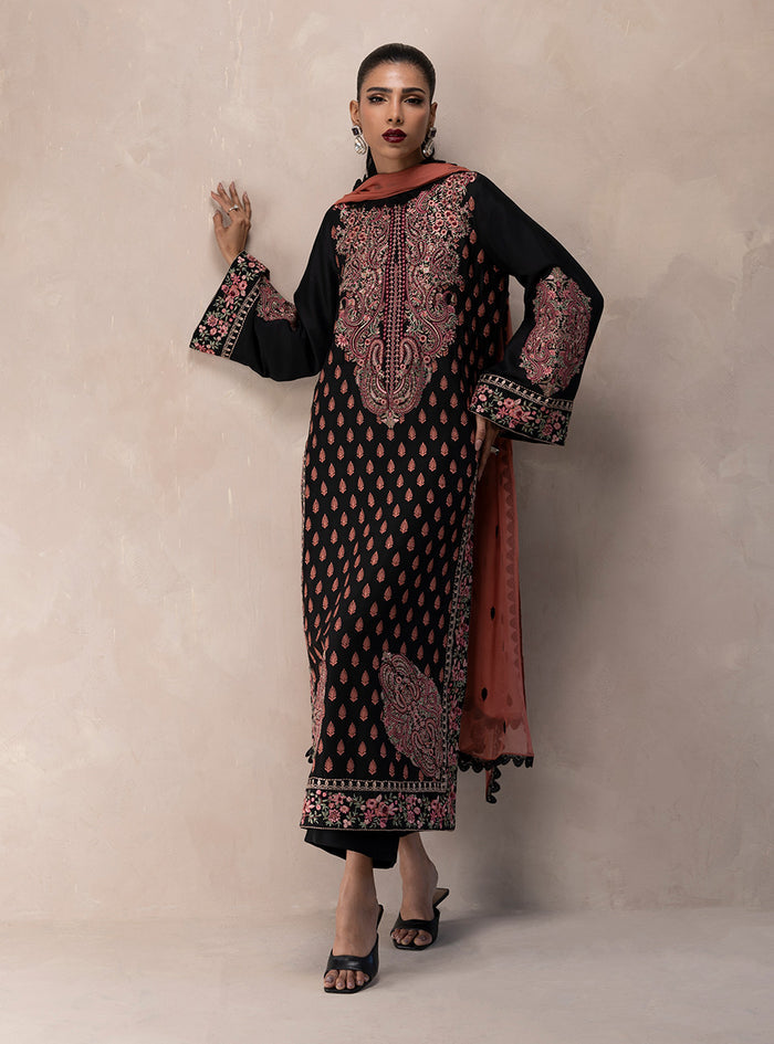 Zainab Chottani | Eid Edit 26 | Imperial Rose - Luxury Dress - available at Maria Faisal in UK and USA.