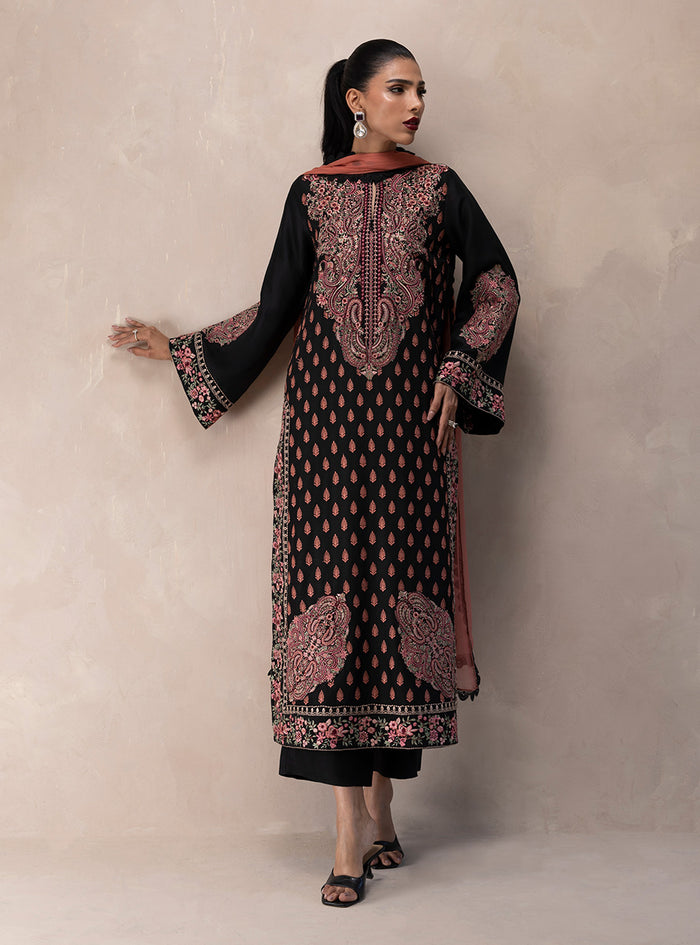 Zainab Chottani | Eid Edit 26 | Imperial Rose - Luxury Dress - available at Maria Faisal in UK and USA.