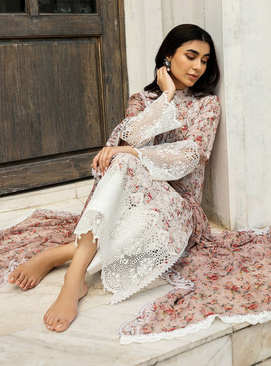 Zainab Chottani | Chikankari 25 | Lamia - 9A by Maria Faisal - Registered Vendor of : Zainab Chottani - type : Ladies Clothes - 100% original wedding dresses