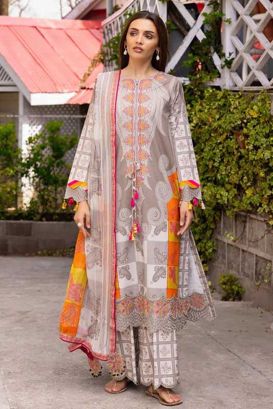 Charizma | Rang e Bahar | VOL 02 CRB6-16 - Luxury Dress - available at Maria Faisal in UK and USA.