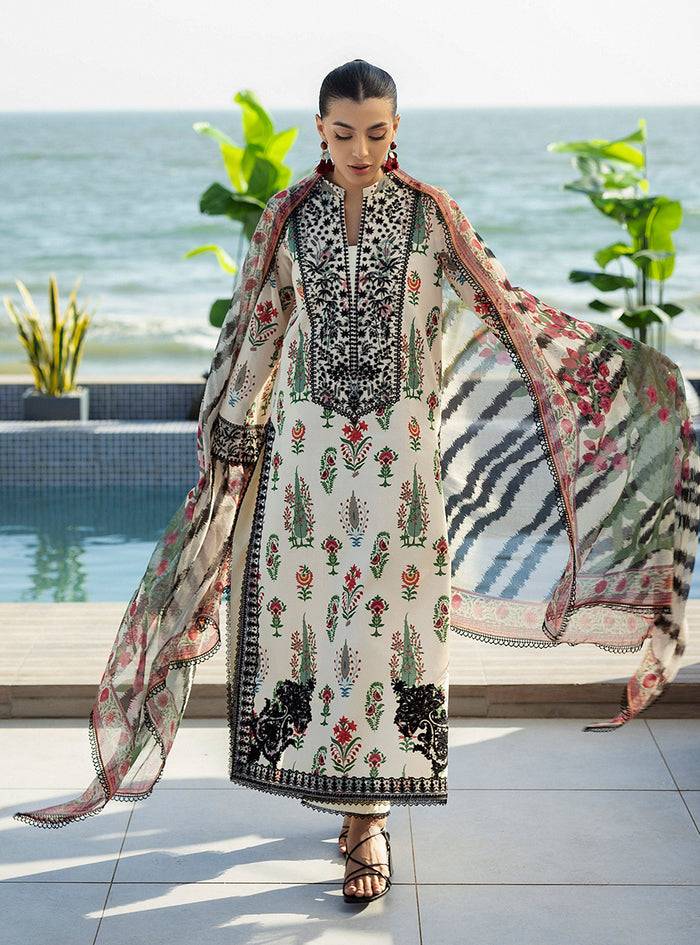 Zainab Chottani | Tahra Lawn 25 | Azureh by Maria Faisal - Registered Vendor of : Zainab Chottani - type : Ladies Clothes - 100% original wedding dresses
