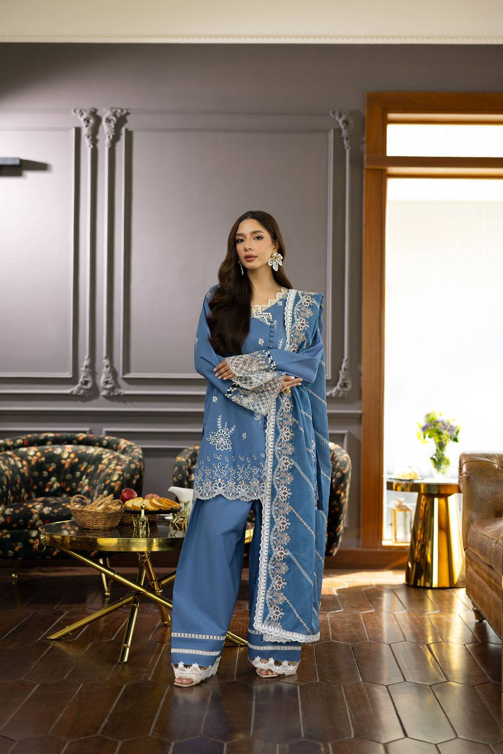 Florent | Eid Collection | FEF - 7A by Maria Faisal - Registered Vendor of : Florent - type : Ladies Clothes - 100% original wedding dresses