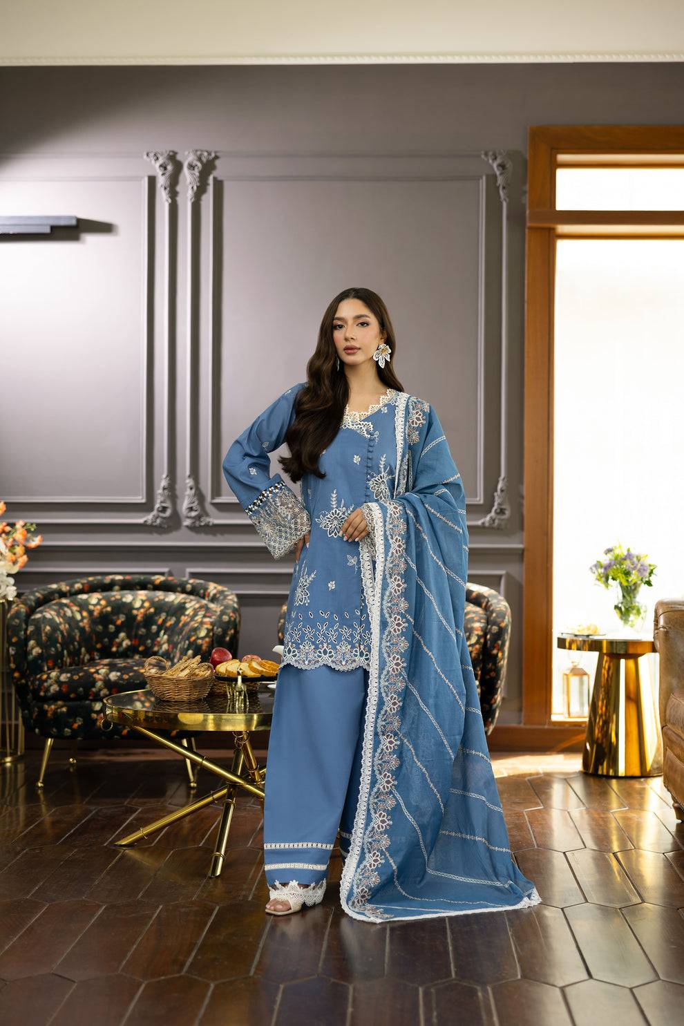 Florent | Eid Collection | FEF - 7A by Maria Faisal - Registered Vendor of : Florent - type : Ladies Clothes - 100% original wedding dresses
