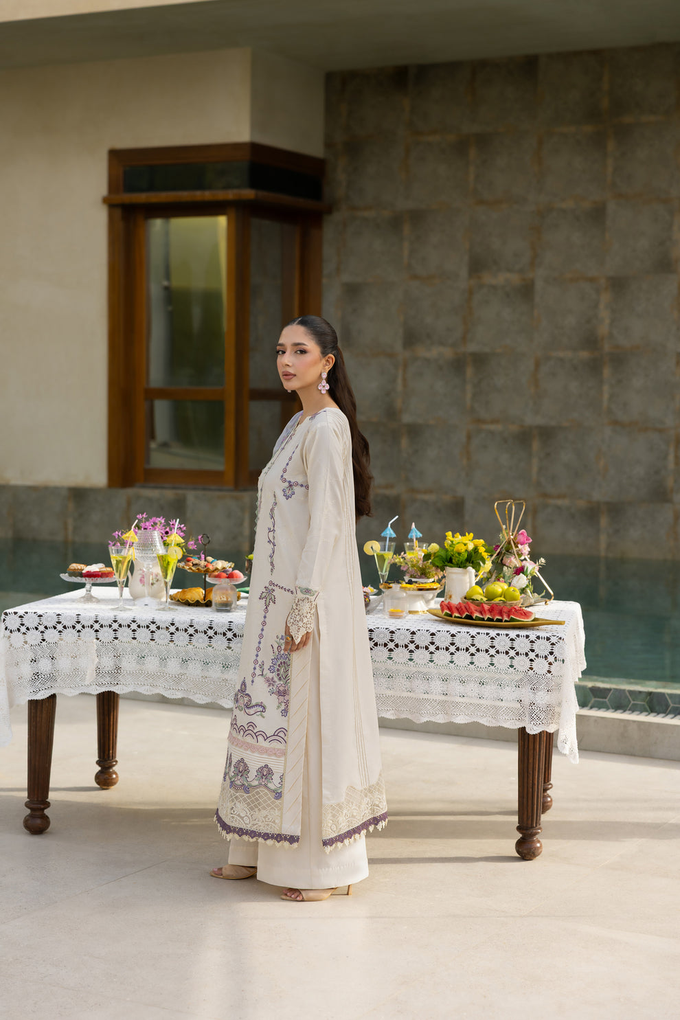 Florent | Eid Collection | FEF - 8B by Maria Faisal - Registered Vendor of : Florent - type : Ladies Clothes - 100% original wedding dresses