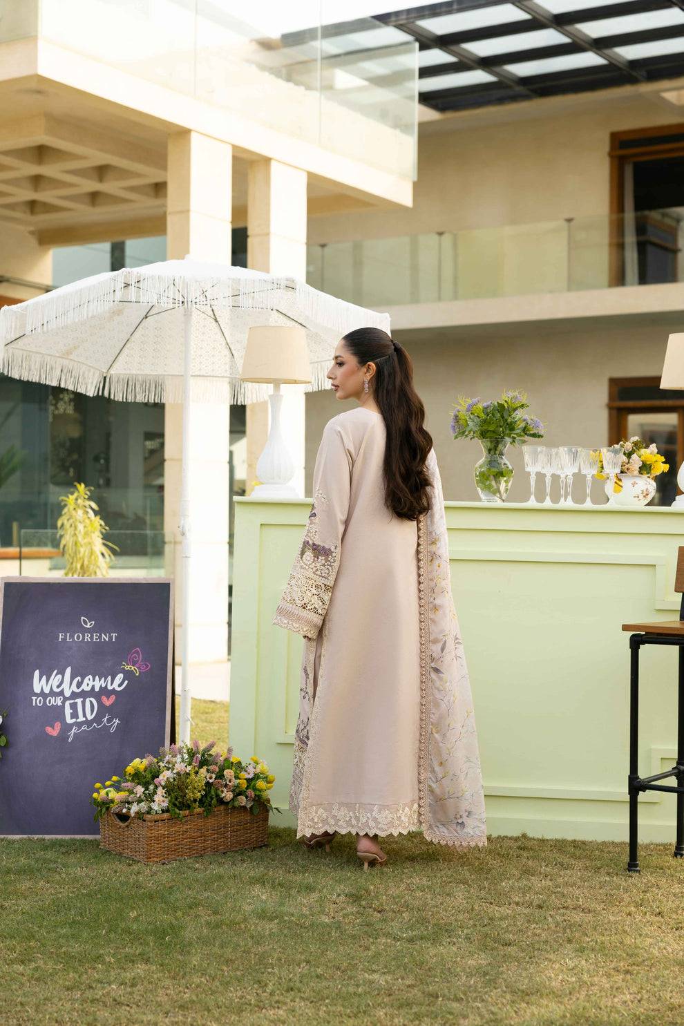 Florent | Eid Collection | FEF - 6A by Maria Faisal - Registered Vendor of : Florent - type : Ladies Clothes - 100% original wedding dresses