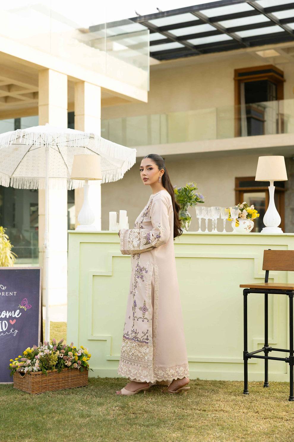 Florent | Eid Collection | FEF - 6A by Maria Faisal - Registered Vendor of : Florent - type : Ladies Clothes - 100% original wedding dresses