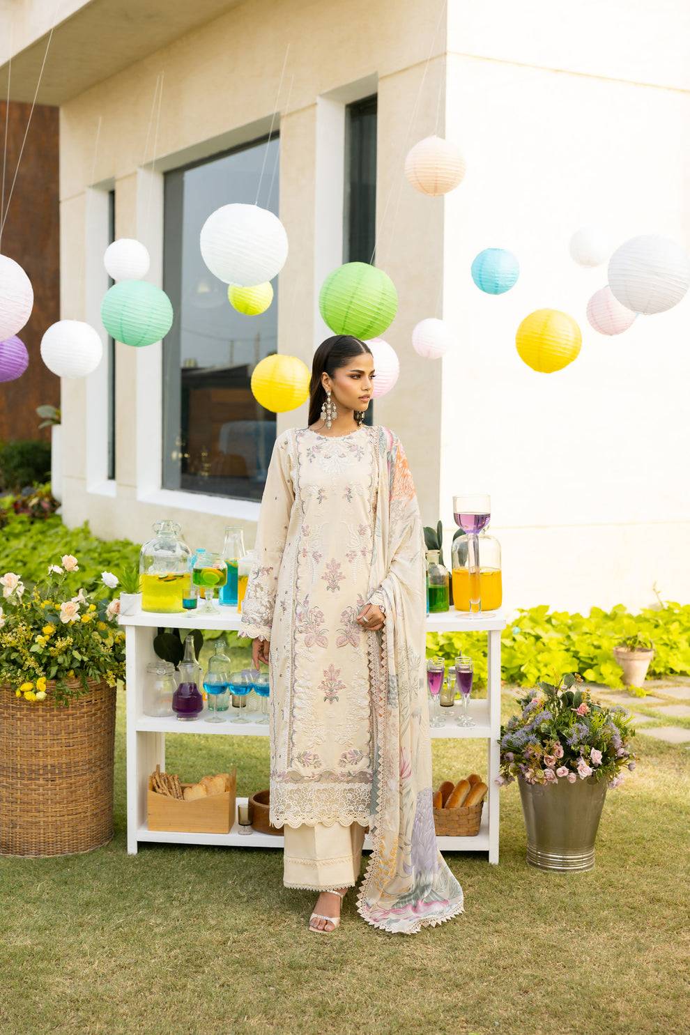 Florent | Eid Collection | FEF - 3B by Maria Faisal - Registered Vendor of : Florent - type : Ladies Clothes - 100% original wedding dresses