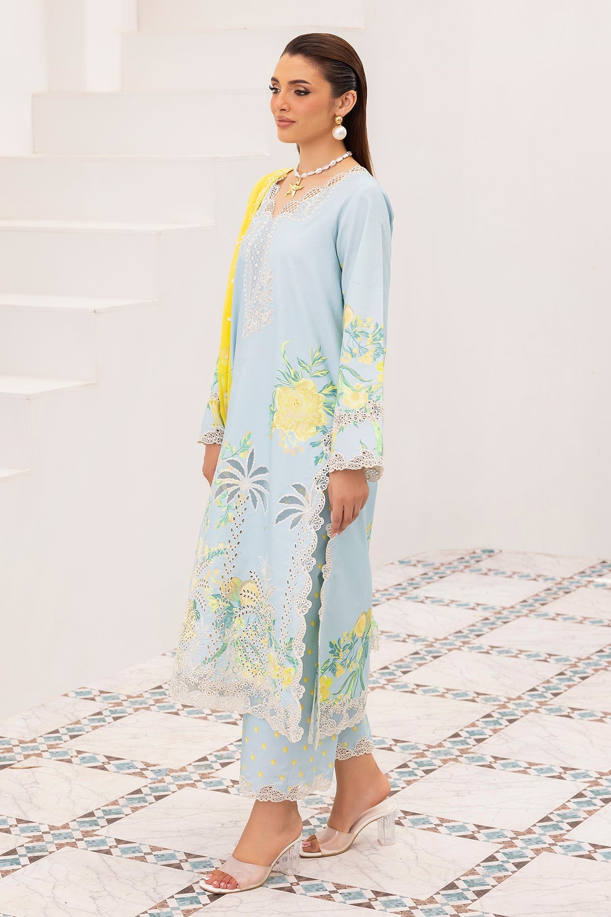 Charizma | Rang e Bahar | CRB6-25 - Luxury Dress - available at Maria Faisal in UK and USA.