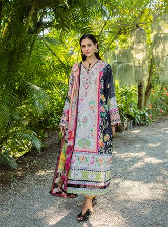 Roheenaz | Ethereal Bloom Lawn 25 | Nymeria by Maria Faisal - Registered Vendor of : Roheenaz - type : Ladies Clothes - 100% original wedding dresses