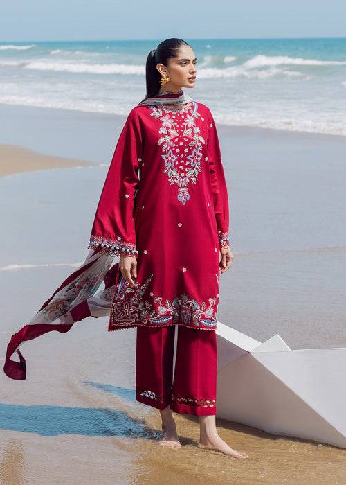 Sadaf Fawad Khan | Siraa Lawn 25 | Floral Paisley by Maria Faisal - Registered Vendor of : Sadaf Fawad Khan - type : Ladies Clothes - 100% original wedding dresses