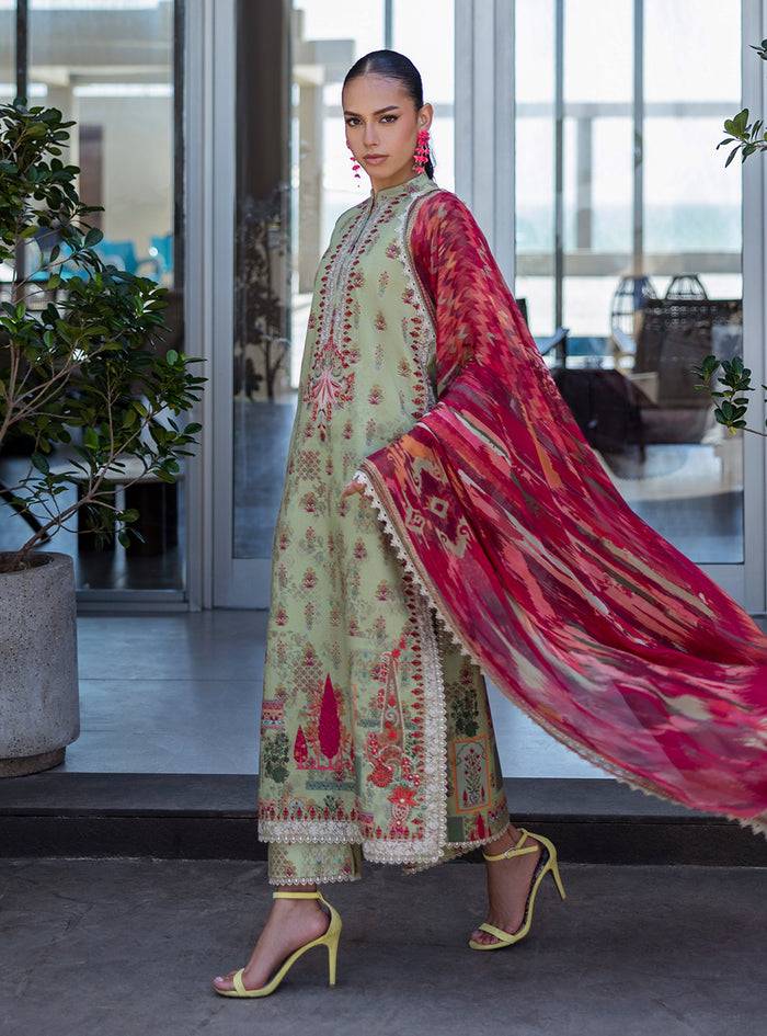 Zainab Chottani | Tahra Lawn 25 | Zaira by Maria Faisal - Registered Vendor of : Zainab Chottani - type : Ladies Clothes - 100% original wedding dresses