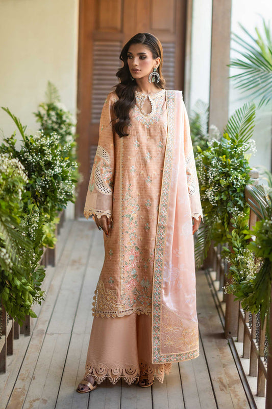Akbar Aslam | Elaria Ready to Wear Lawn 26 | Elin - Dress - available at Maria Faisal in UK and USA.