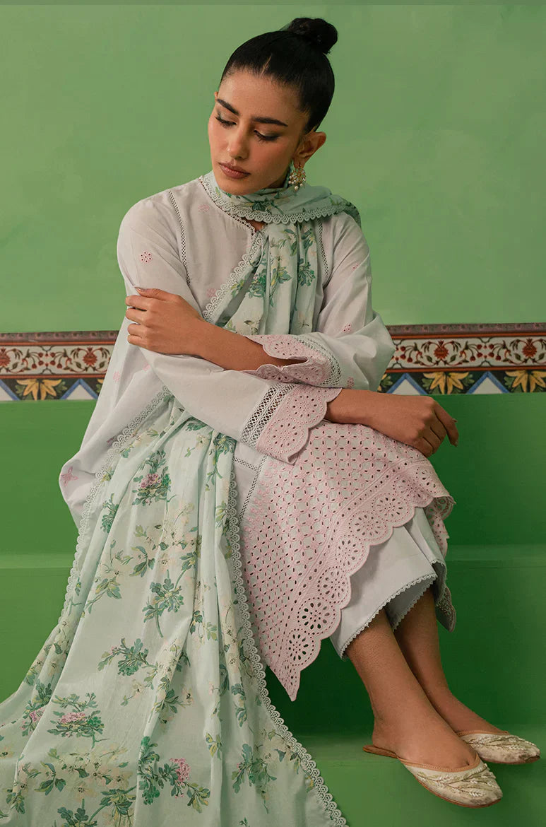 Cross Stitch | Mahiri Embroidered Collection | AQUA PEARL - Ladies Clothes - Maria Faisal
